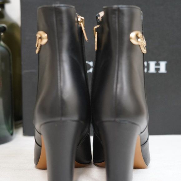 COACH Tessa Bootie - Black - Picture 6 of 8